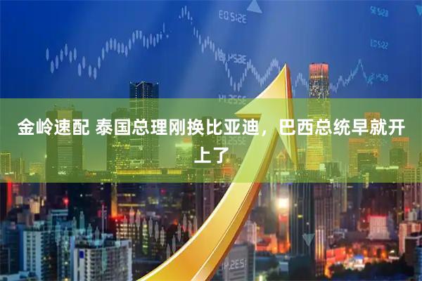 金岭速配 泰国总理刚换比亚迪，巴西总统早就开上了