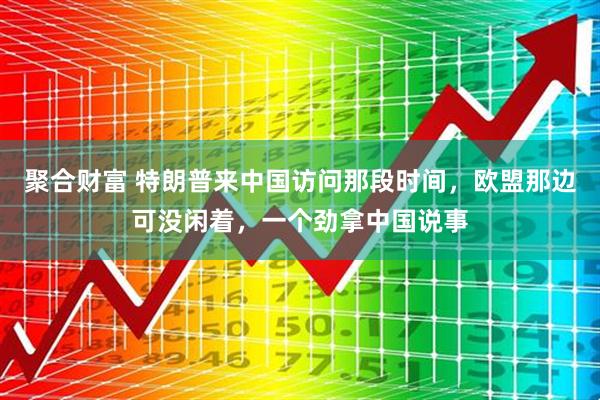 聚合财富 特朗普来中国访问那段时间，欧盟那边可没闲着，一个劲拿中国说事